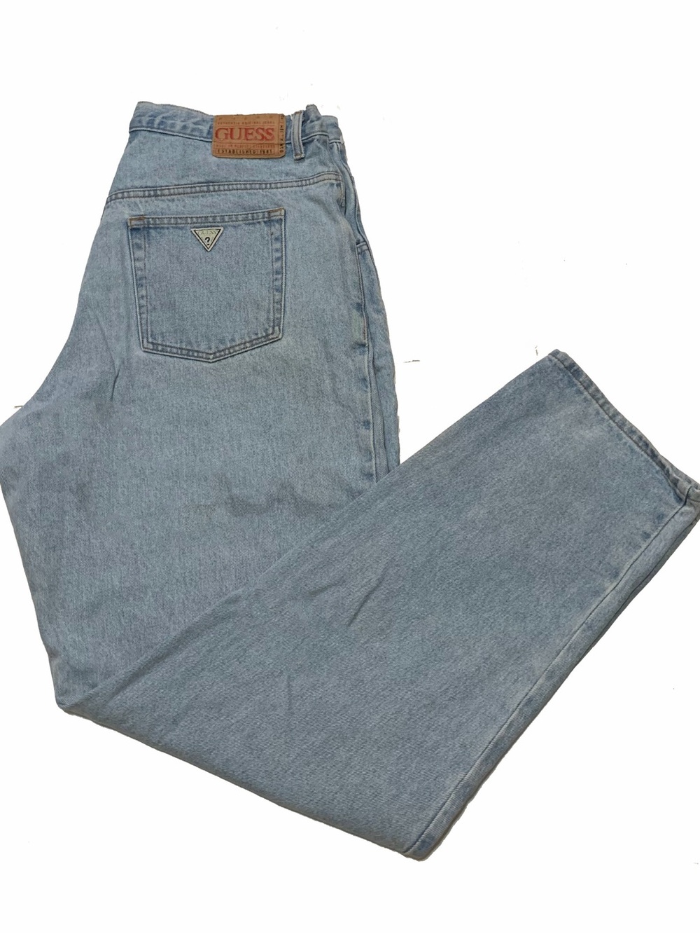 38 X 34 / Guess pascal loose fit tapered leg jeans